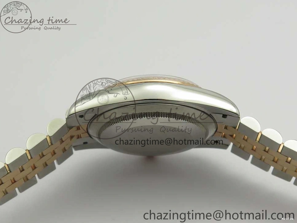 MiroTime 0309 DateJust 36mm 904 SS RG Wrapped 116231 GMF Gray Dial on SS RG Wrapped Jubilee Bracelet A Durable 3276